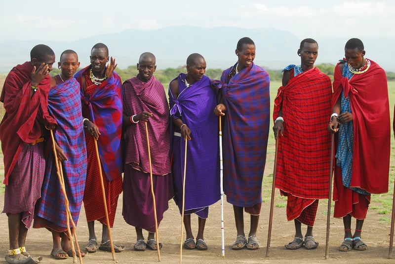 Maasai Village in Kenya
